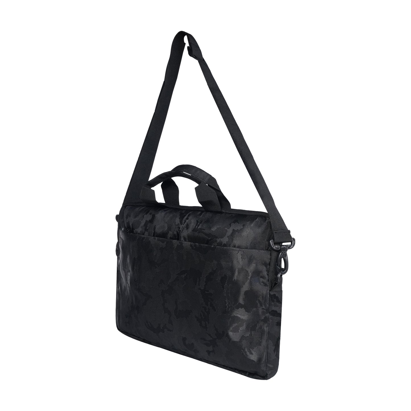 Mike Camo Vintage File Bag - Black