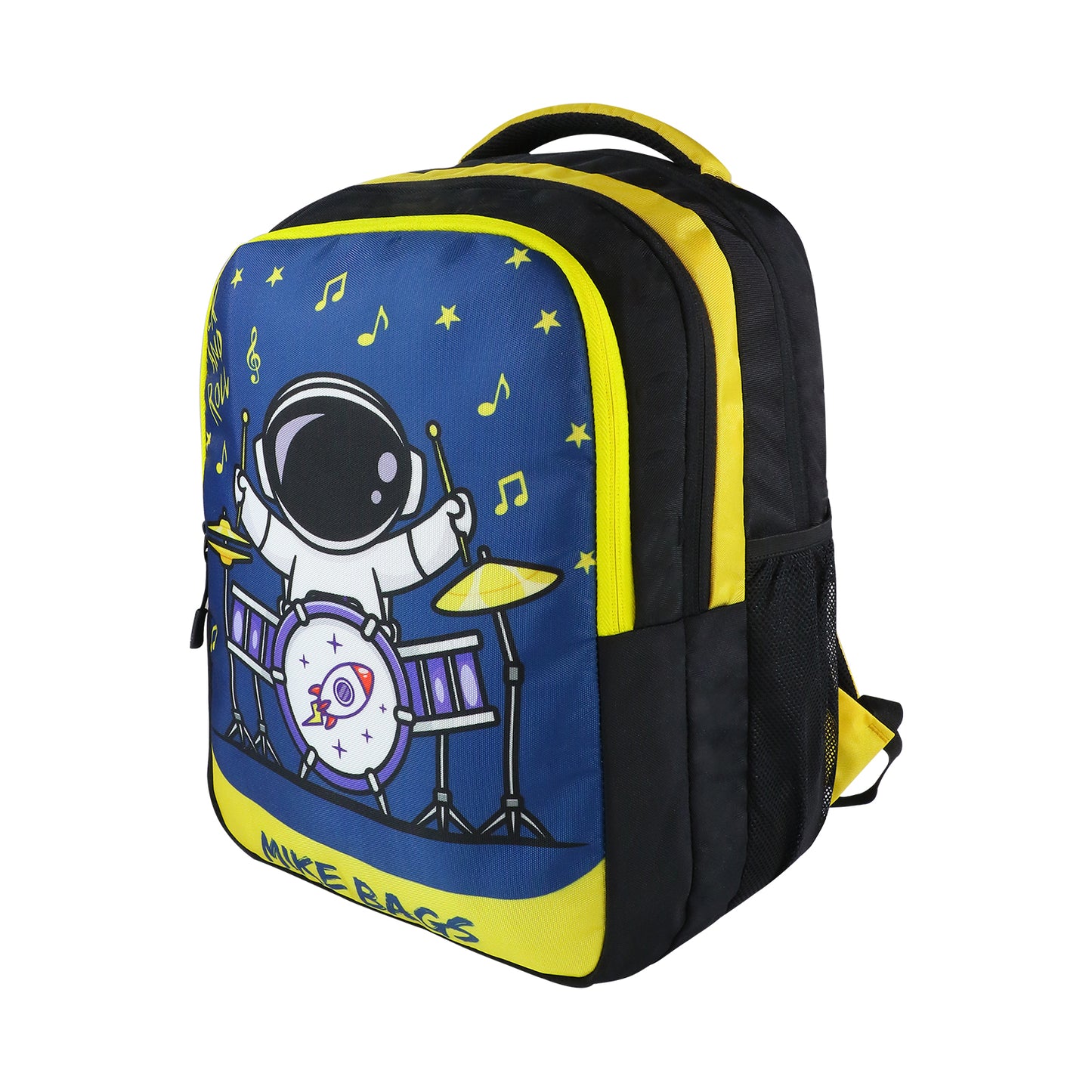 Mike Junior 15L School Backpack Astro Drums for Boys