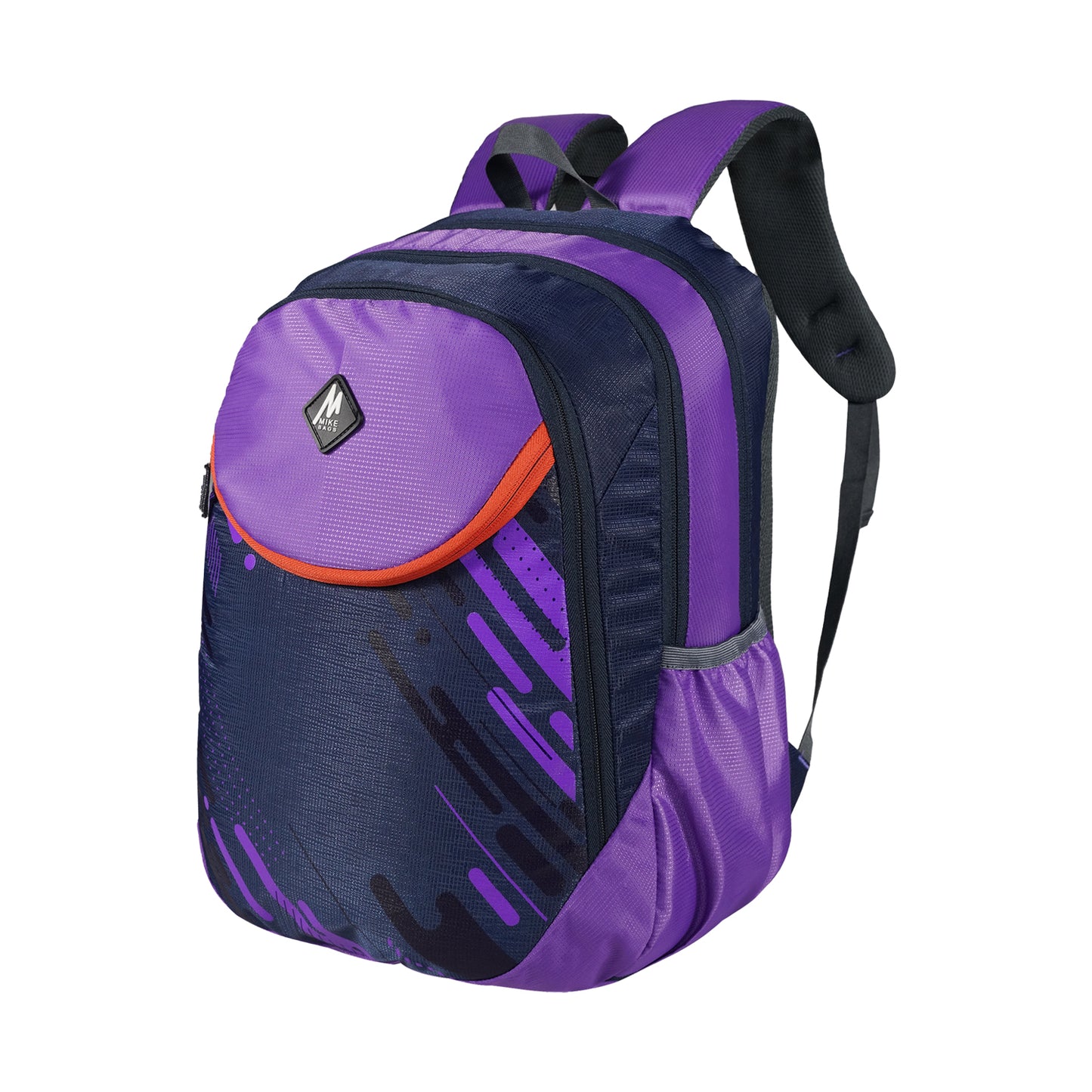 Mike Core Laptop Backpack - Purple & N Blue