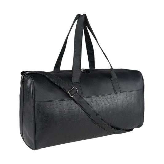 Mike PU Amaze Duffle Bag - Black