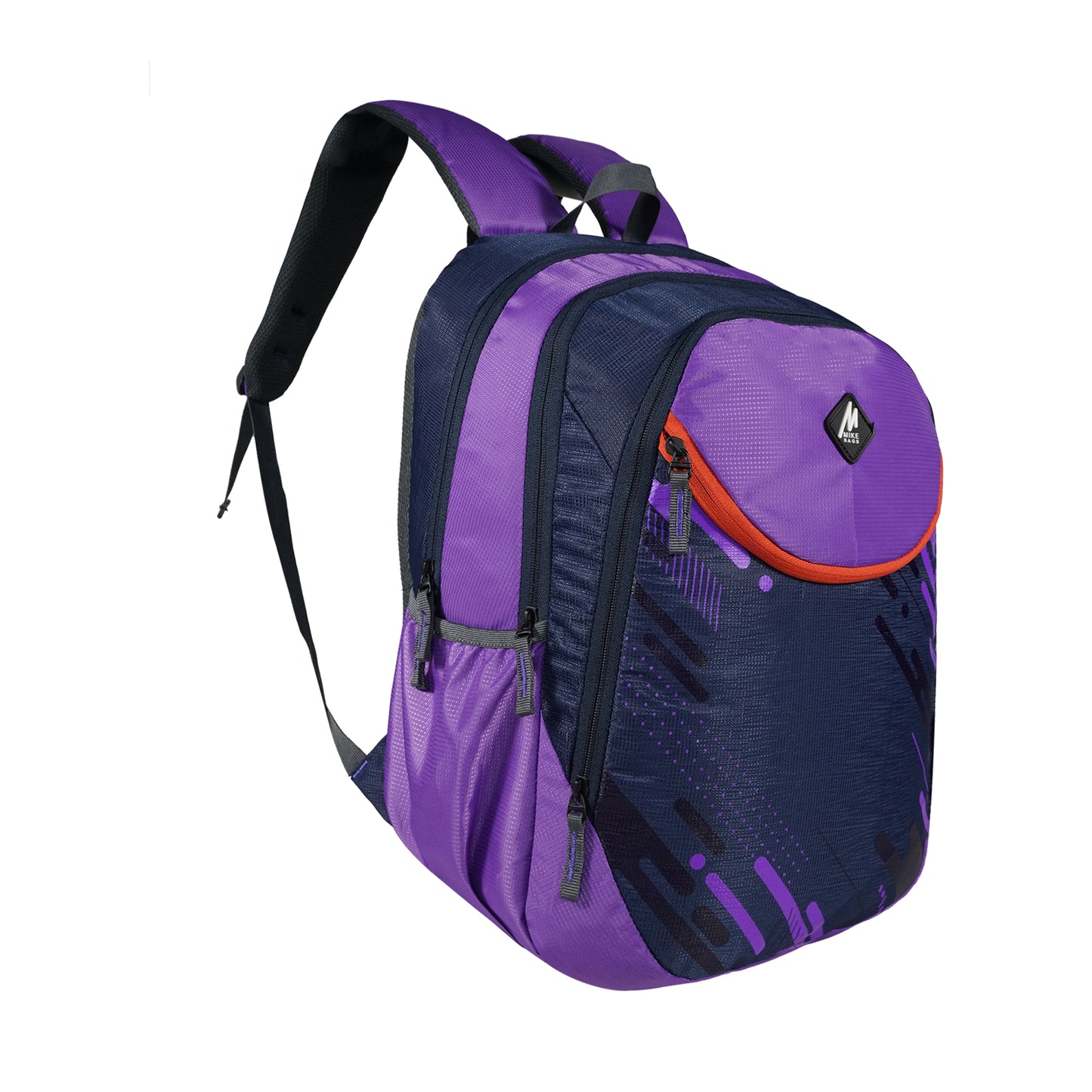 Mike Core Laptop Backpack - Purple & N Blue