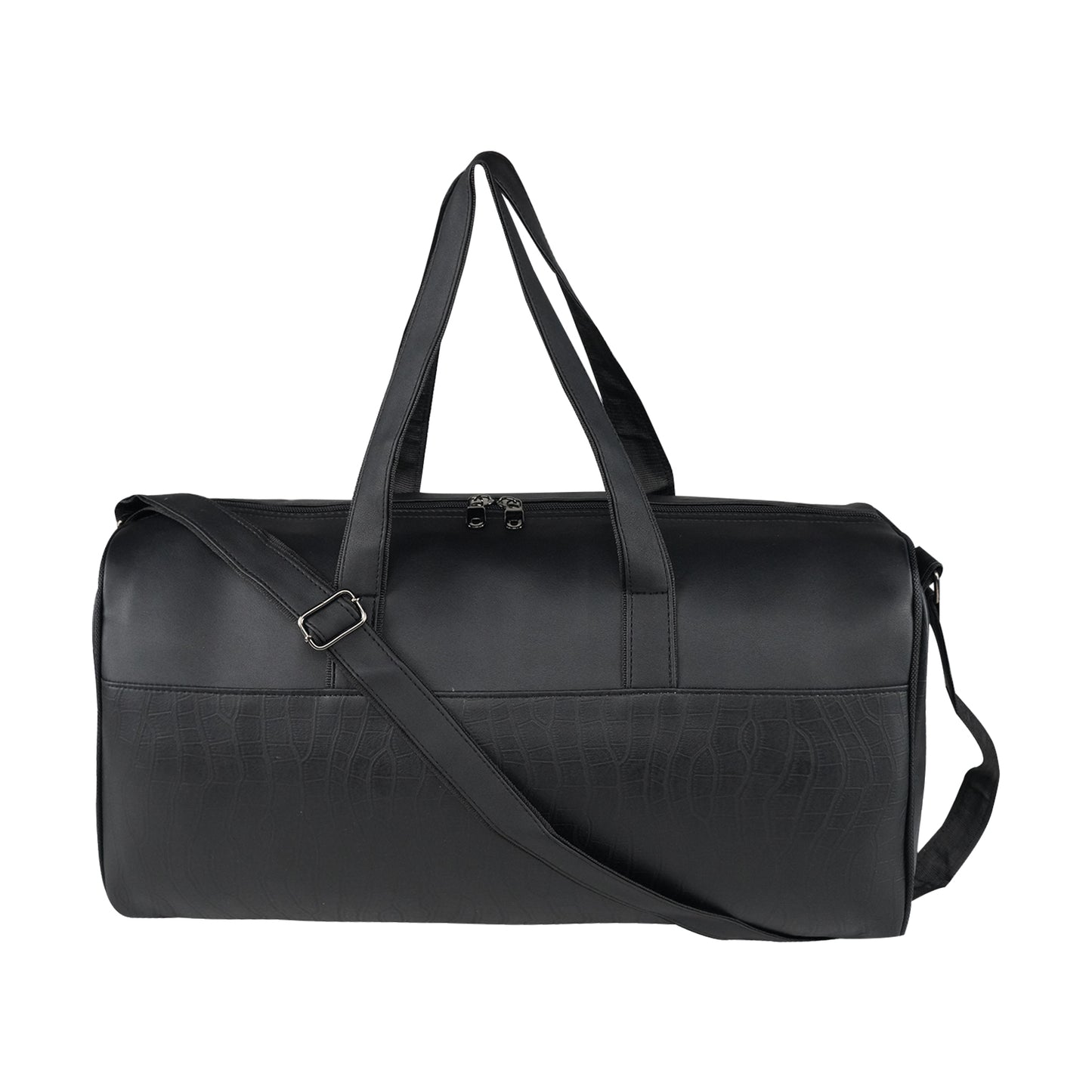 Mike PU Amaze Duffle Bag - Black