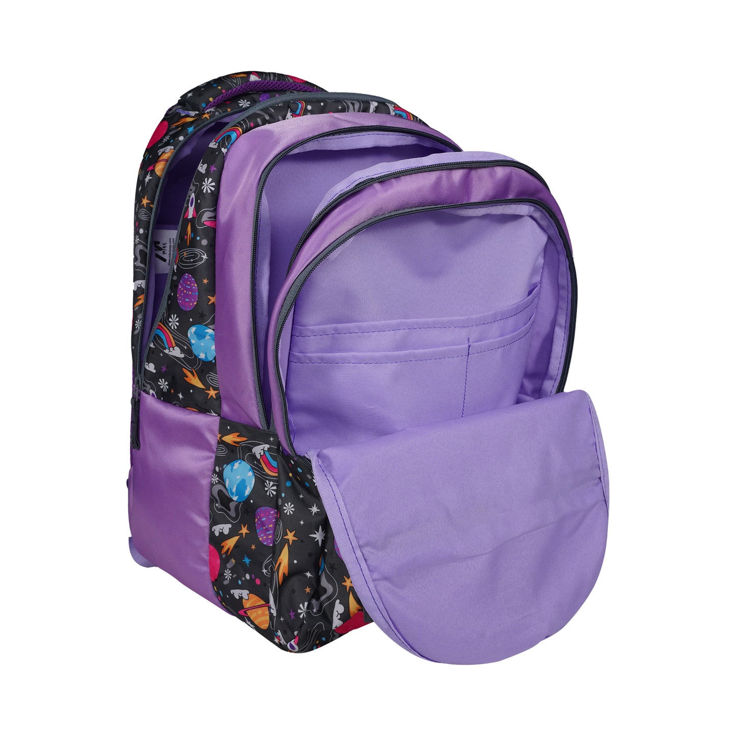 Mike Coco Backpack - Purple & Grey