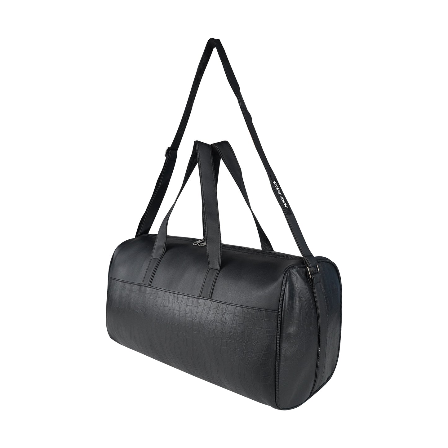 Mike PU Amaze Duffle Bag - Black