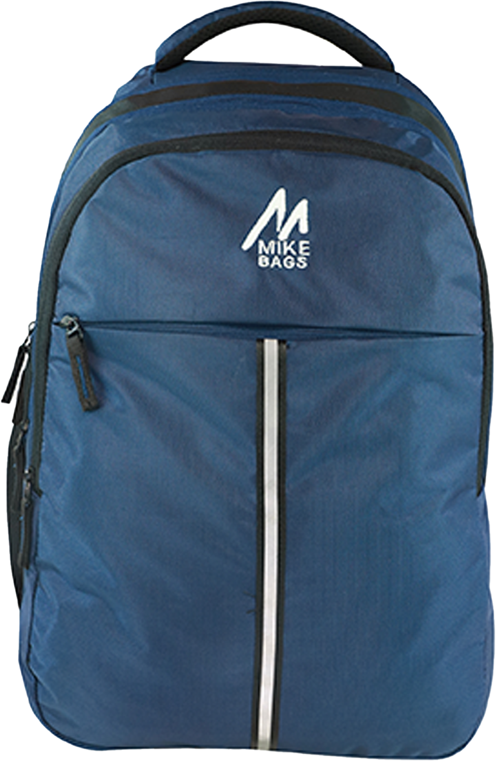 Mike Virgo Laptop Backpack - Navy Blue