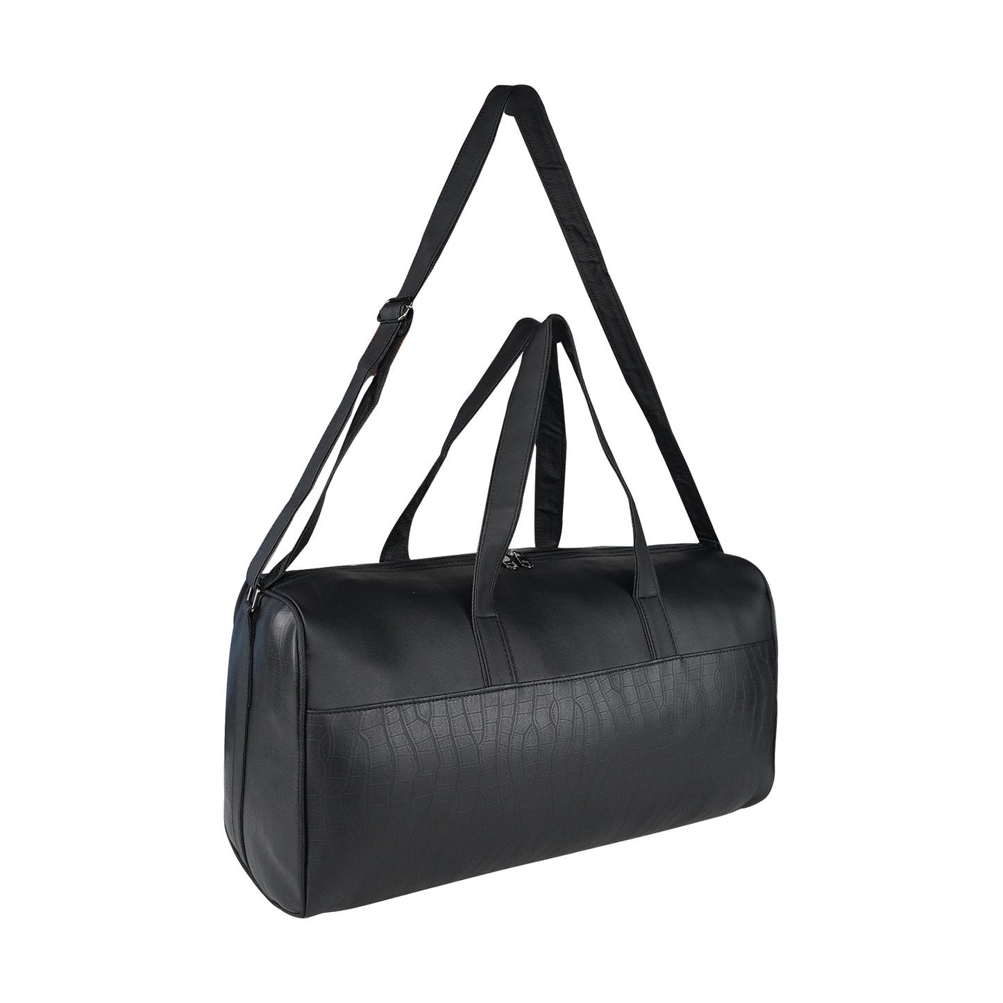 Mike PU Amaze Duffle Bag - Black