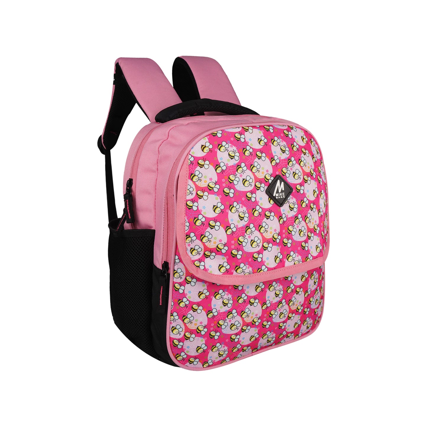 Mike Happy Bee Backpack - Light Pink
