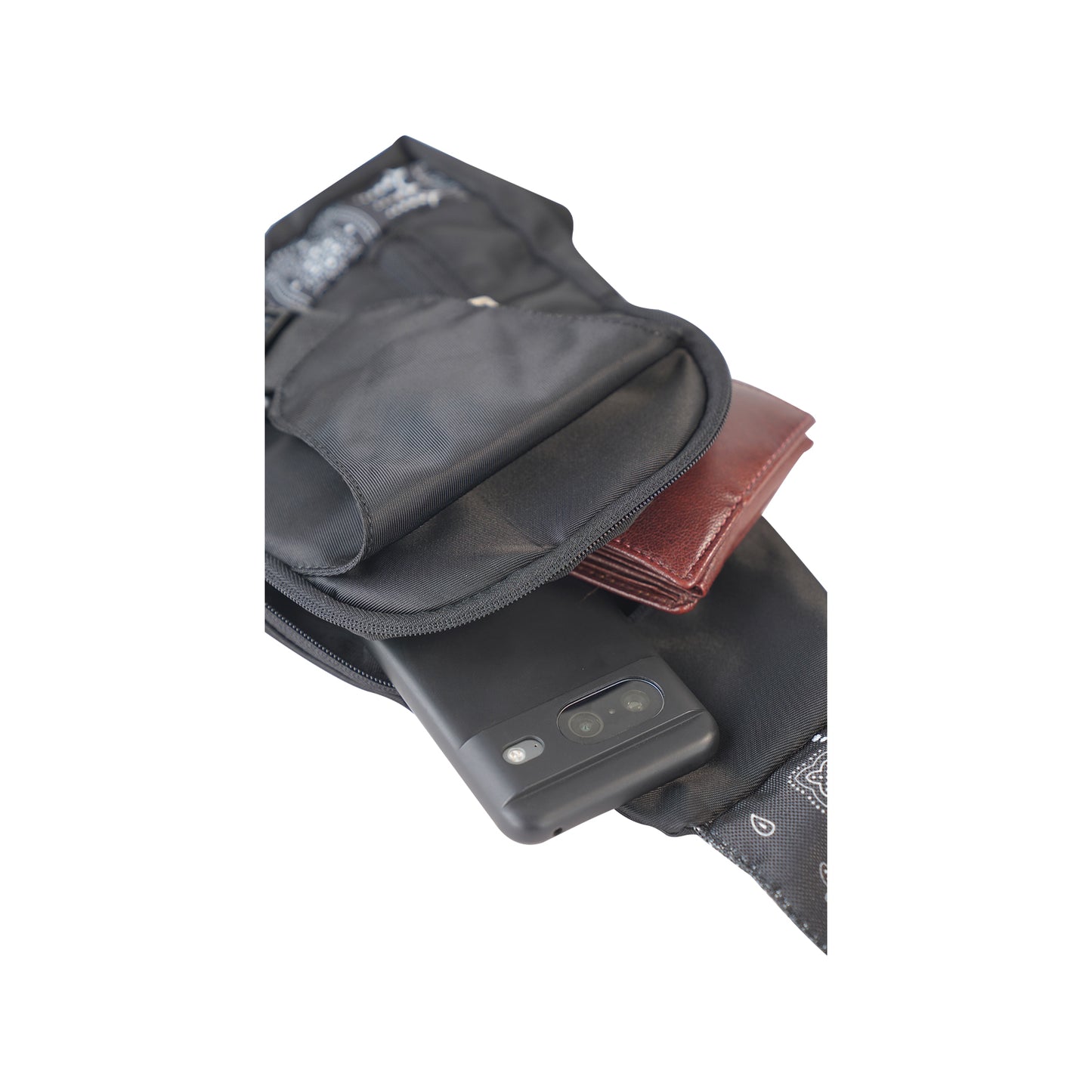Mike Wilder Cross Body Sling Bag - Black
