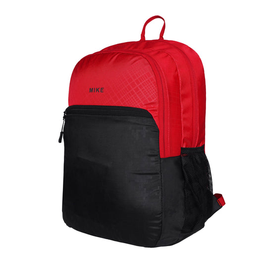 Mike Scout Backpack – Red & Black