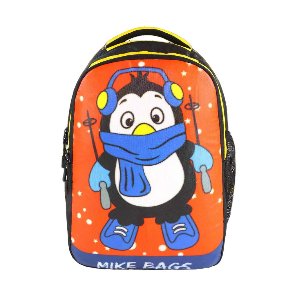Mike 13L Penguin Backpack for Boys & Girls