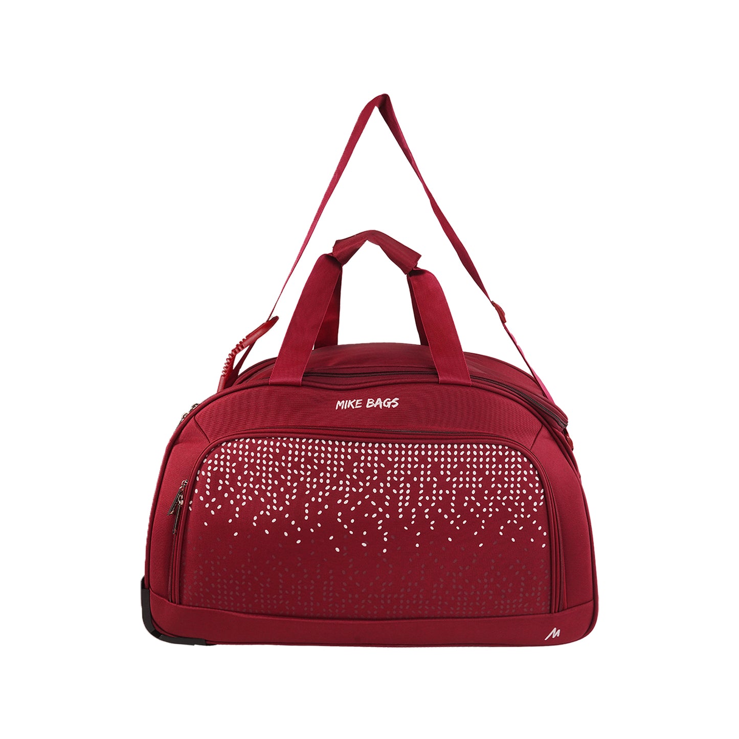 Mike Titan Aluminium Duffle Trolley Bag 24" -Maroon