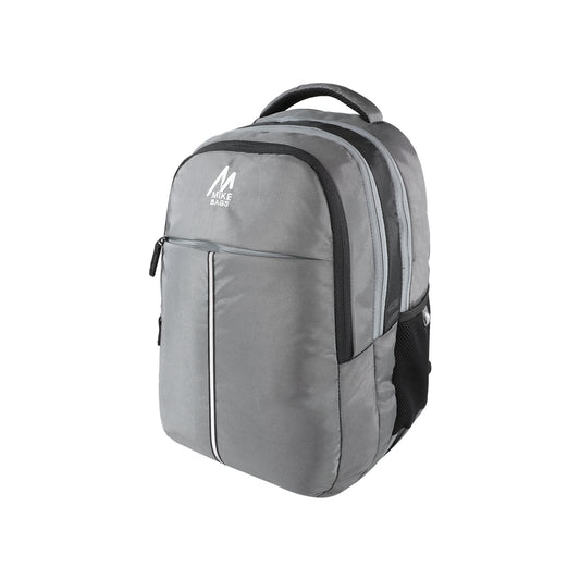 Mike Virgo 37L Laptop Backpack with Rain Cover - Grey