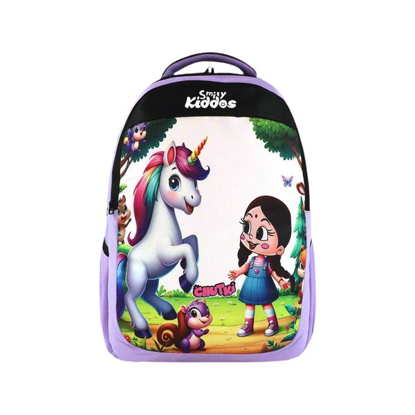 Smily Kiddos - Licensed Chhota Bheem Preschool Backpack I -Blue main image 1