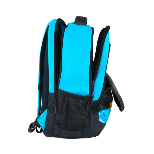 Mike Junior Backpack Super Hero Theme - Blue