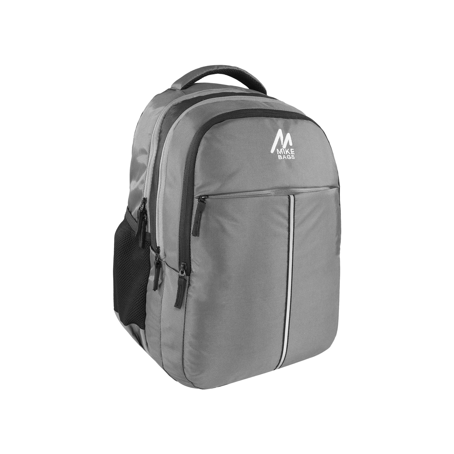 Mike Virgo 37L Laptop Backpack with Rain Cover - Grey