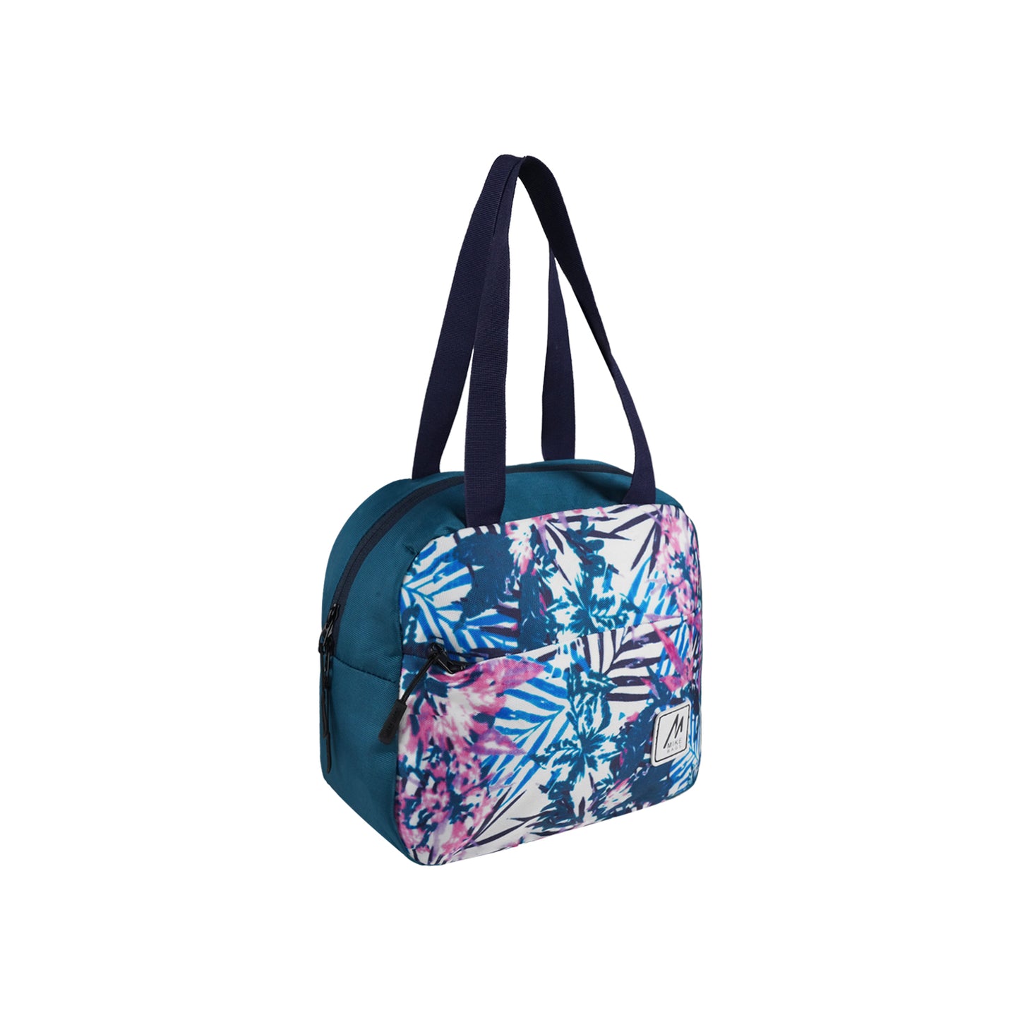 Mike Milano Lunch Bag - Pink & Indigo