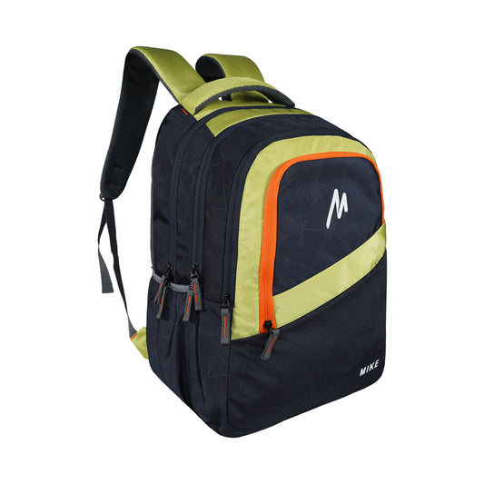 Mike Comet 43L Laptop Backpack- Navy Blue