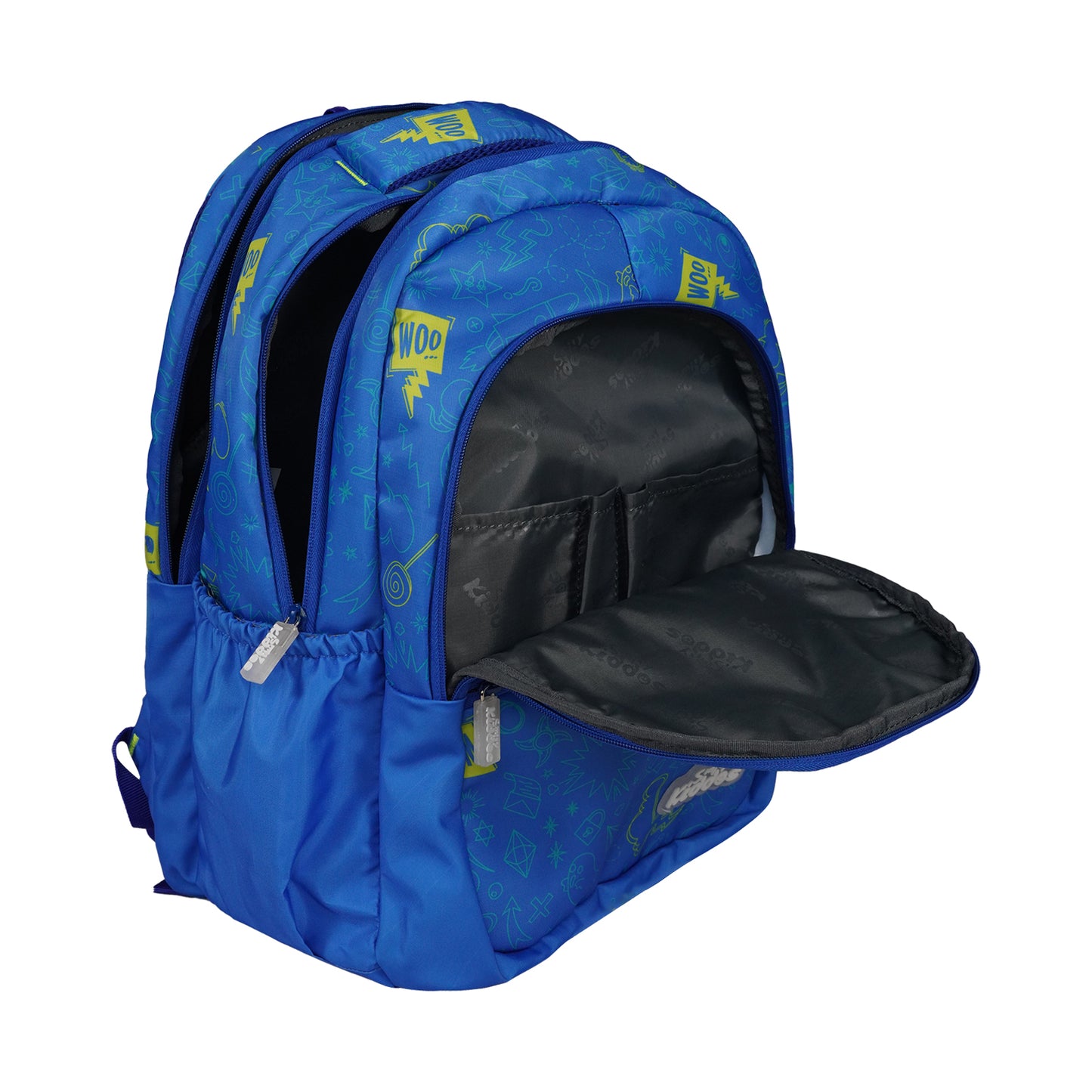 Smily Kiddos Coco Backpack Royal Blue | Stylish & Lightweight School Bag for Kids (16x12x9) (Copy)