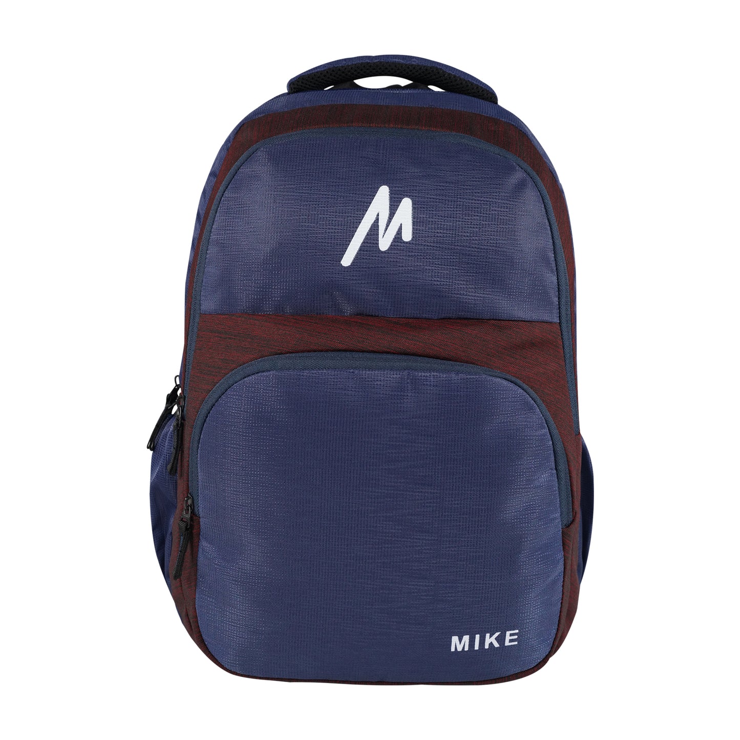 Mike Versa Backpack - Navy Blue & Maroon