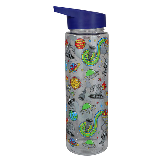 Smily kiddos Sipper Bottle 750 ml - Space Theme | Blue