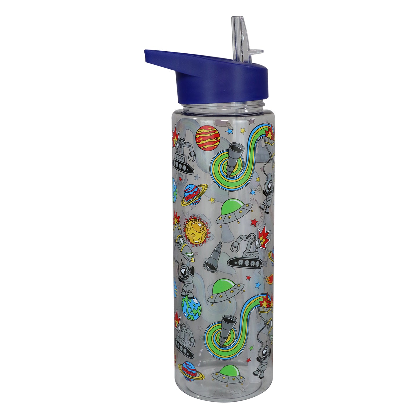 Smily kiddos Sipper Bottle 750 ml - Space Theme | Blue