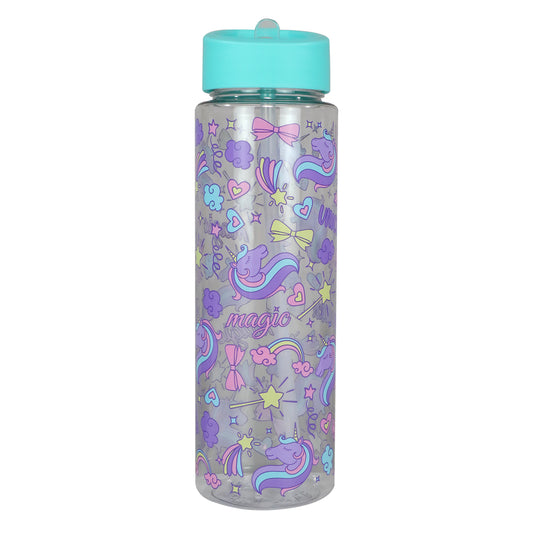 Smily kiddos Sipper Bottle 750 ml - Unicorn Theme | Sea Green