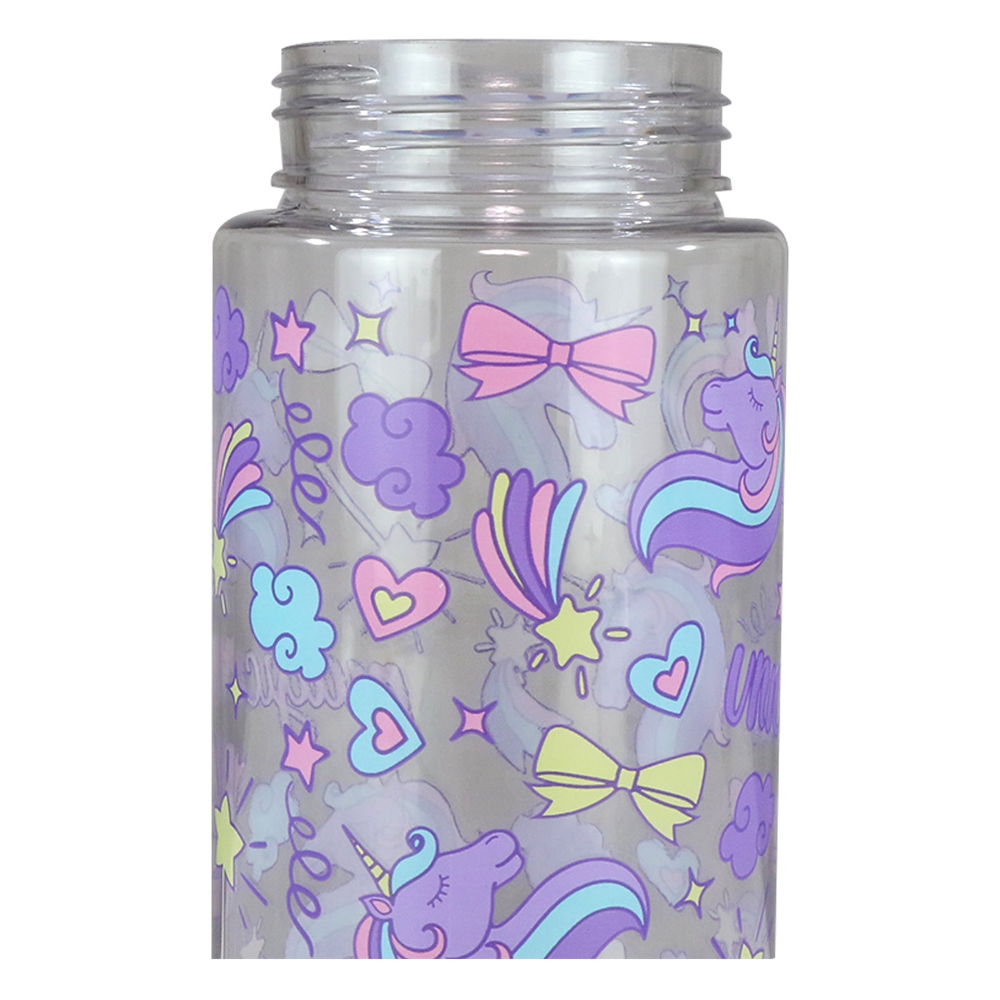 Smily kiddos Sipper Bottle 750 ml - Unicorn Theme | Sea Green