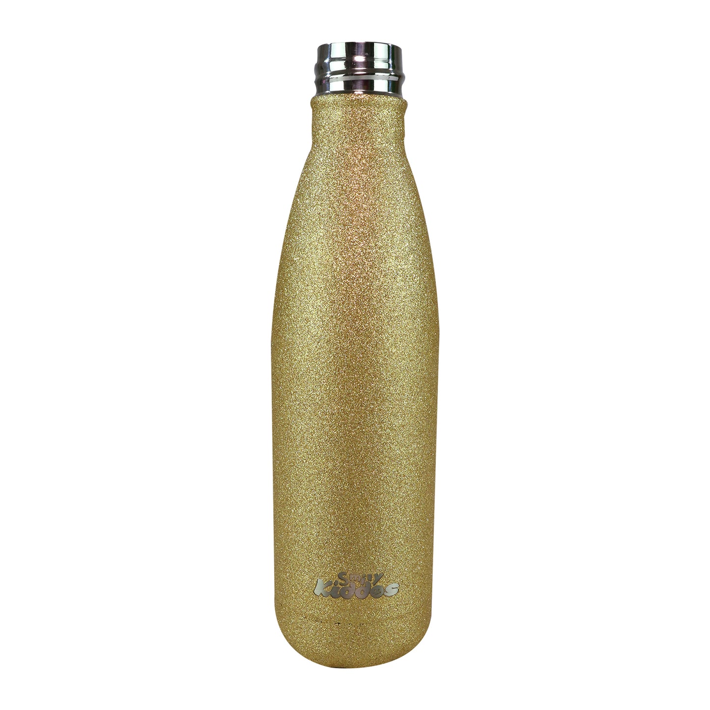 Smily Kiddos 500 ML Stainless Steel Water Bottle - Glitter Gold