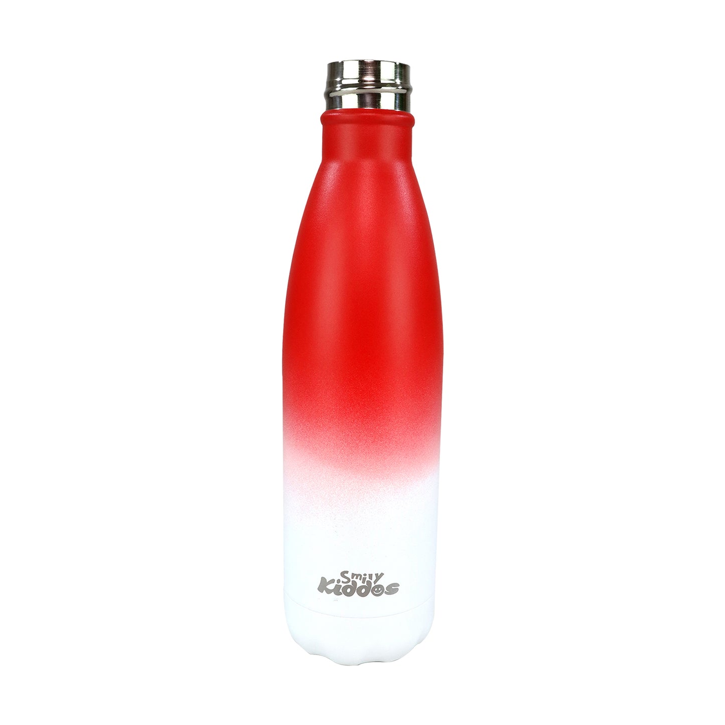 Smily Kiddos 500 ML Stainless Steel Water Bottle - Matte Red White