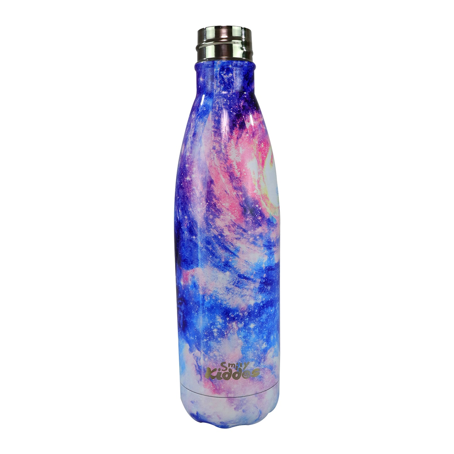 Smily Kiddos 500 ML Stainless Steel Water Bottle - Starry Night purple