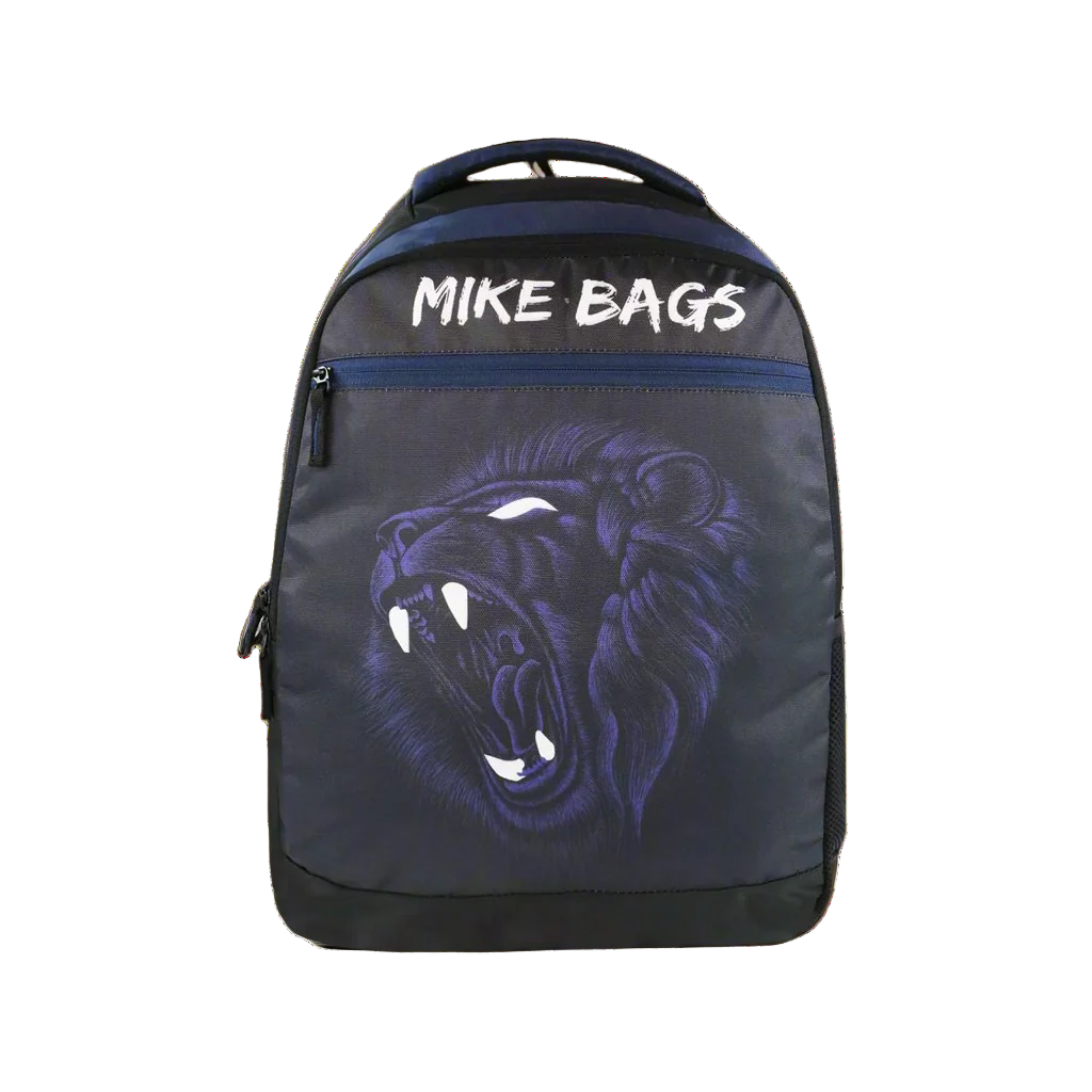 Mike Rapture 28L School Backpack for Boys - Navy Blue