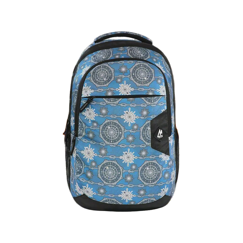Mike Splendid 29L Laptop Backpack - Teal Blue & Black