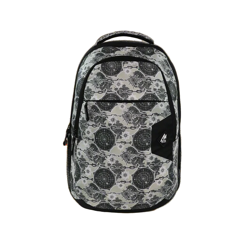 Mike Splendid 29L Laptop Backpack - Grey & Black