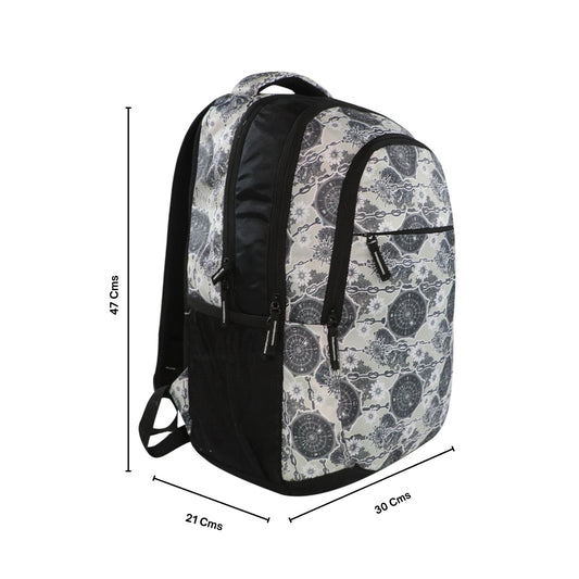 Mike Splendid 29L Laptop Backpack - Grey & Black