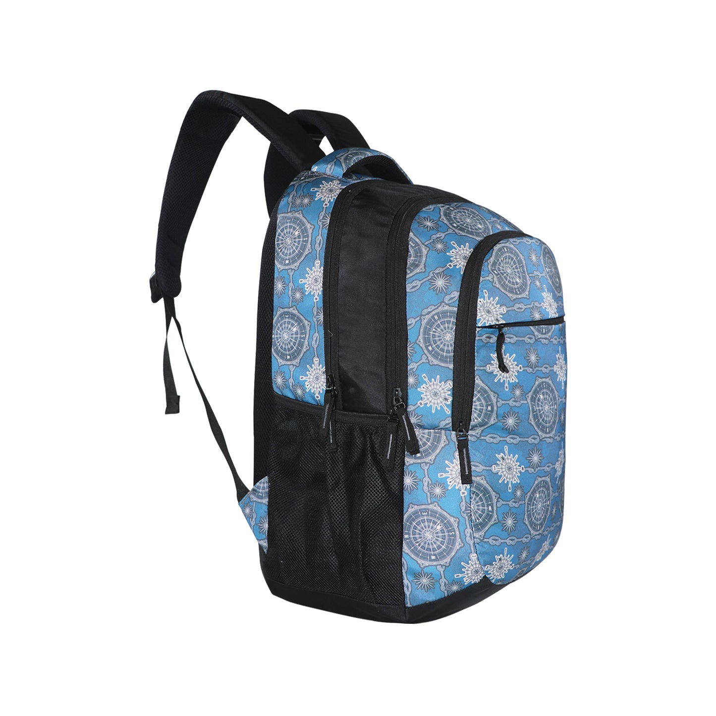 Mike Splendid 29L Laptop Backpack - Teal Blue & Black