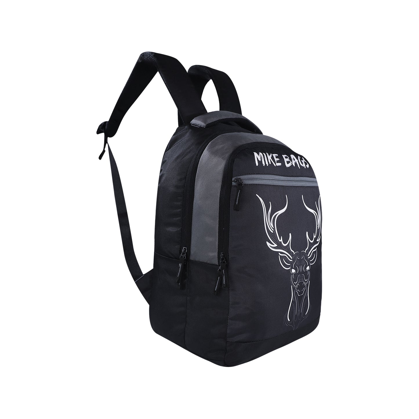 Mike Swiddle 27L School Backpack for Boys - Black
