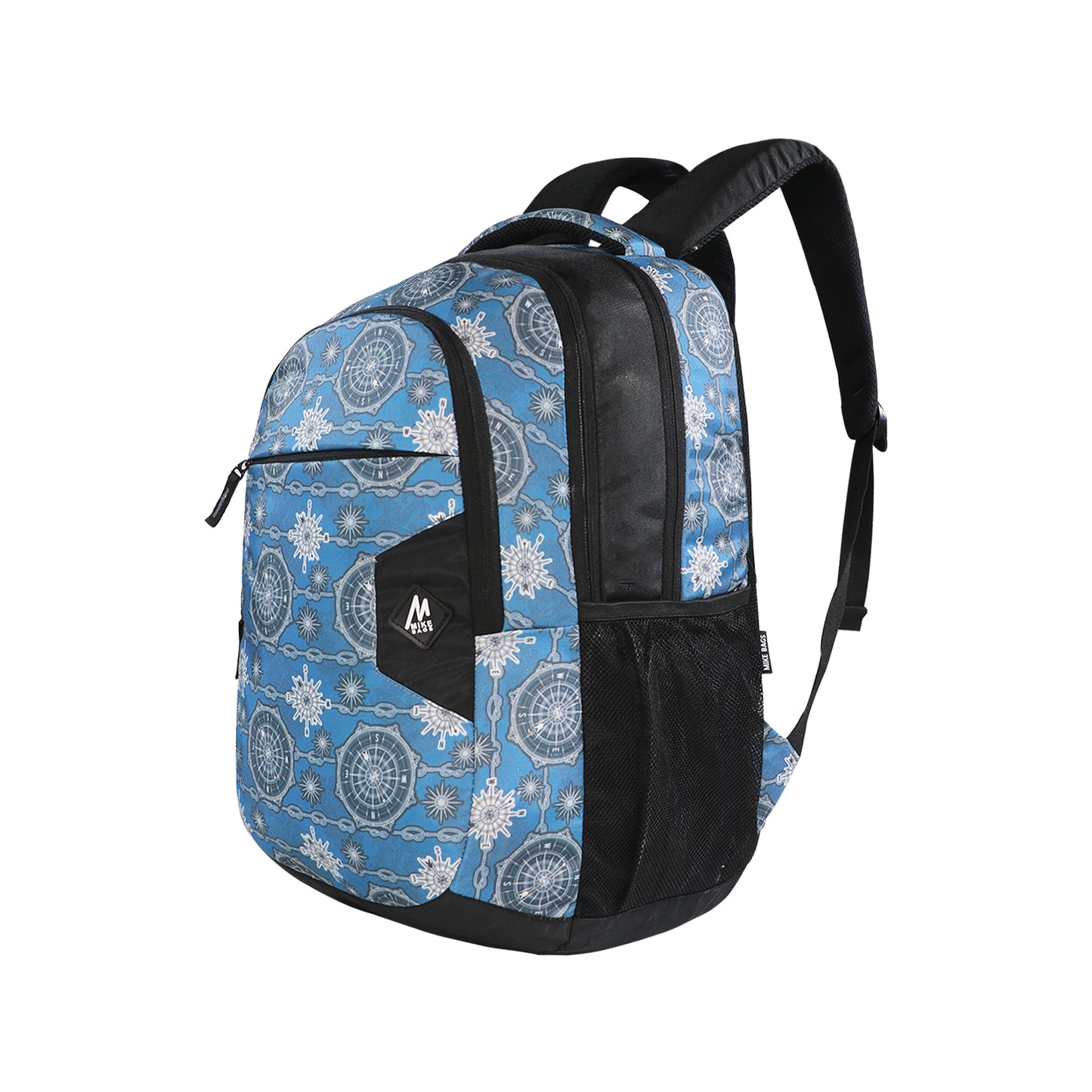 Mike Splendid 29L Laptop Backpack - Teal Blue & Black