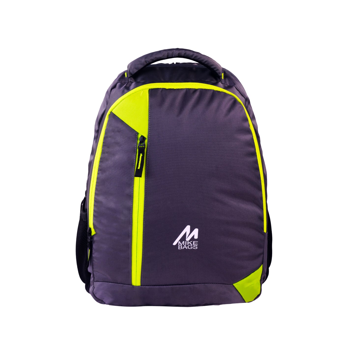 Mike Electra Laptop Backpack - Grey & Green
