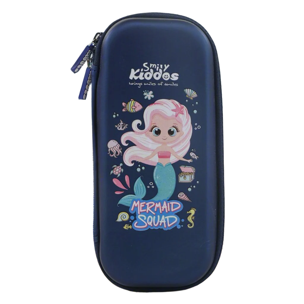 Smily Kiddos Small pencil case - Mermaid Blue