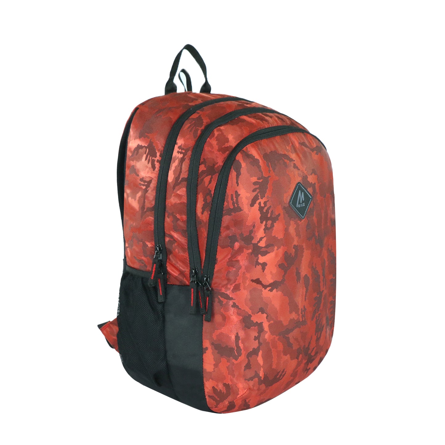 Mike Cosmo Casual Backpack - Camo Red