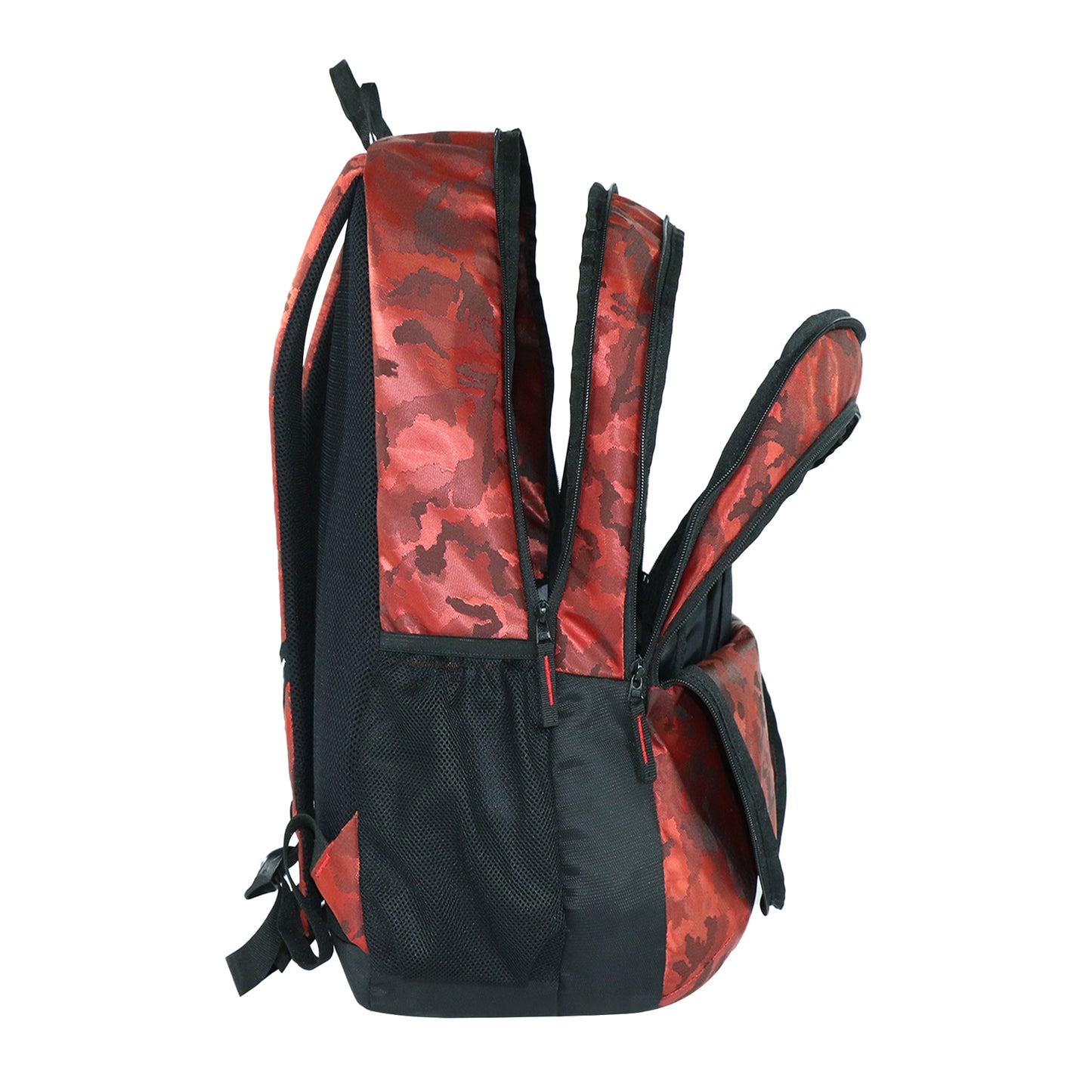 Mike Cosmo Casual Backpack - Camo Red