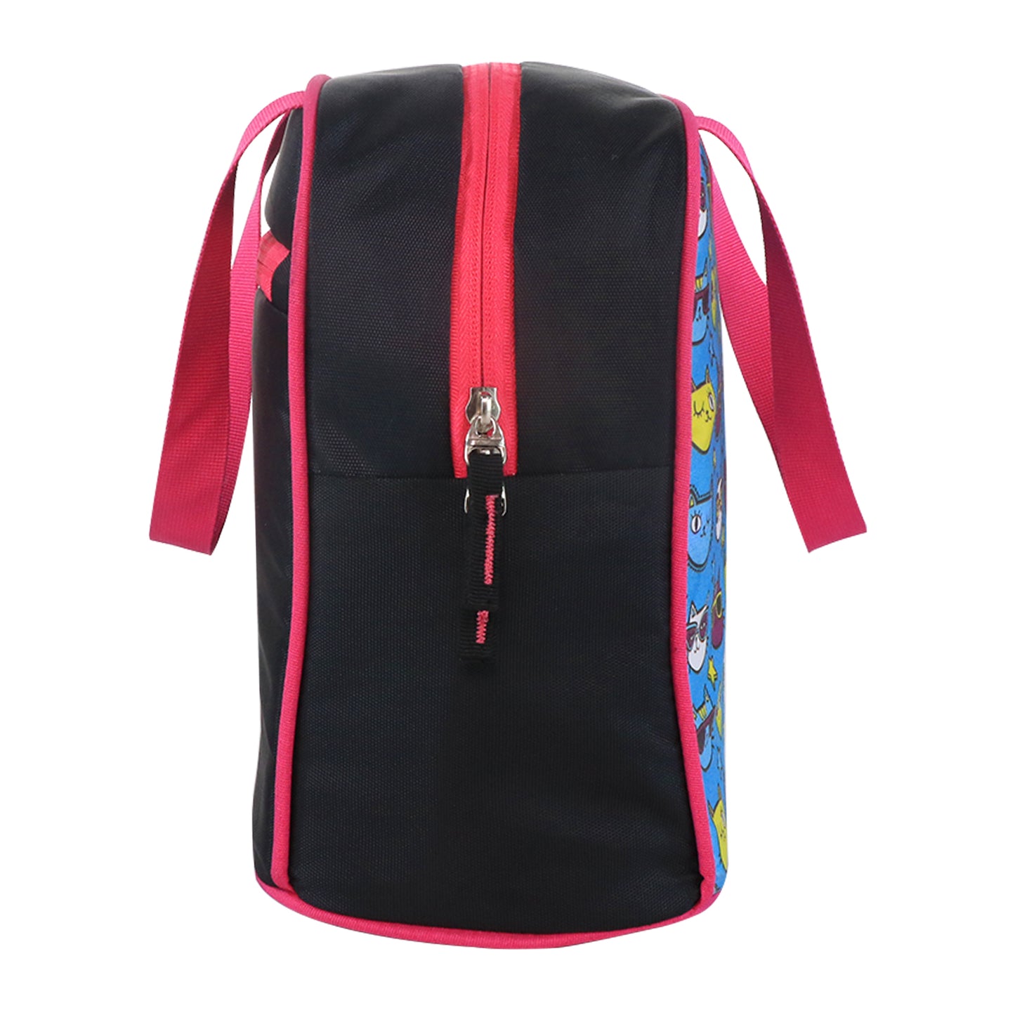 3 in 1 School Bag Includes lunch bag, 14 inch School Bags, & pencil case in box packing (1 Set/Rainbow Theme)