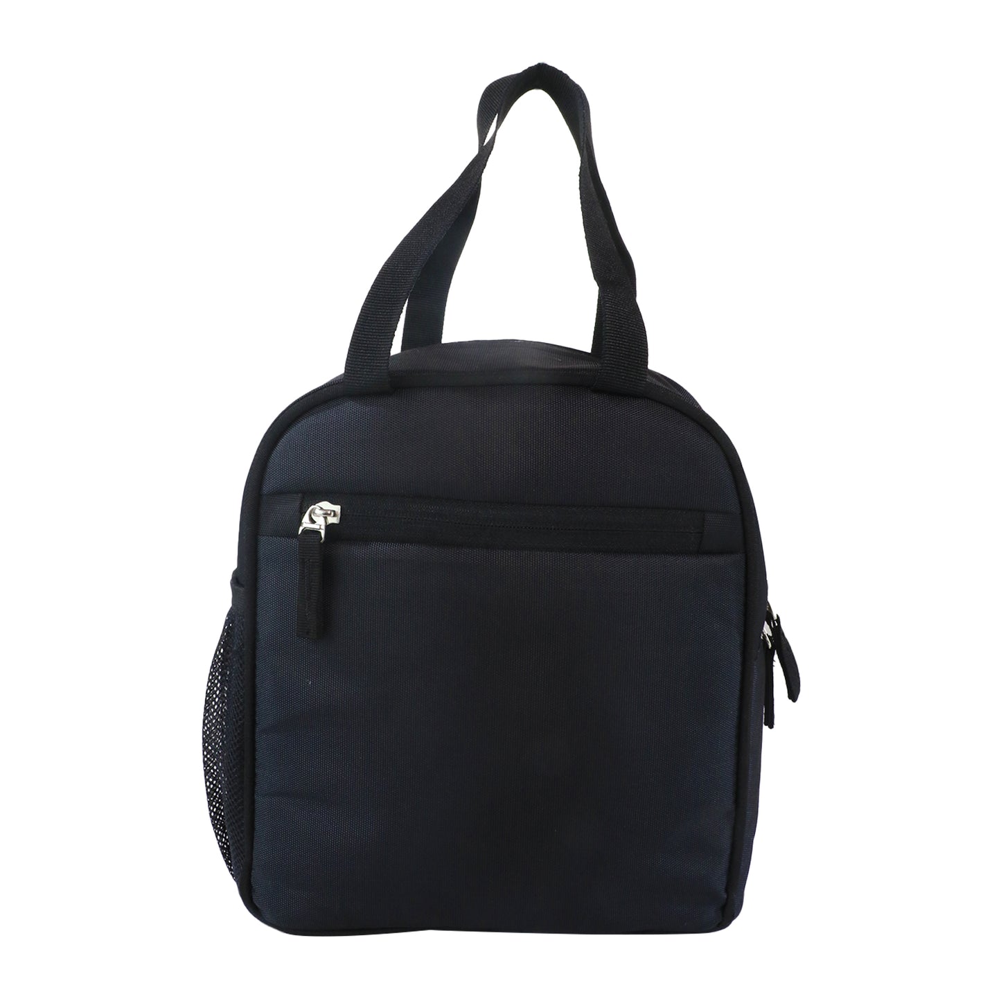 3 in 1 School Bag Includes lunch bag, 14 inch School Bags, & pencil case in box packing (1 Set Black)