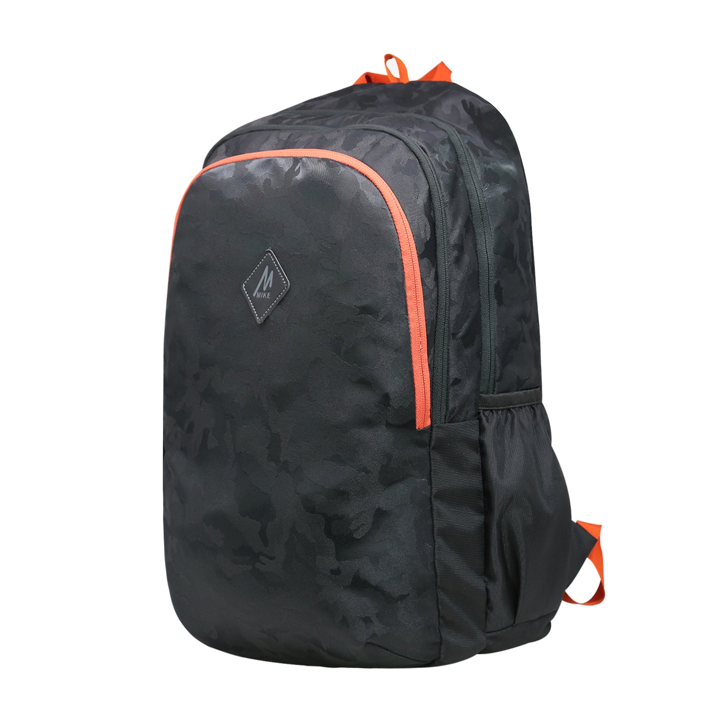 Mike Cosmo Casual Backpack - Black & orange