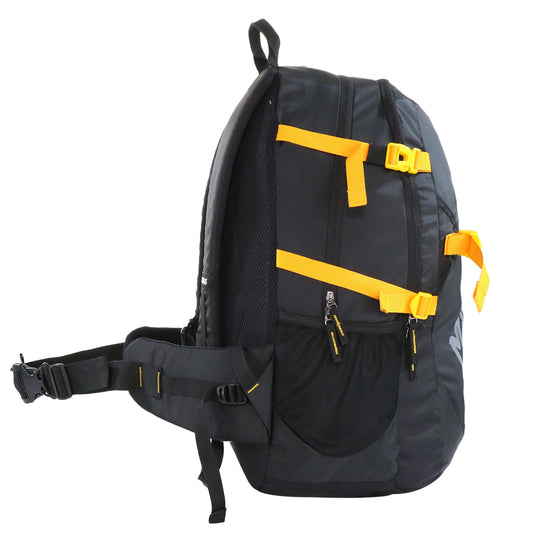 Mike Enticer Trekking unisex Backpack & Dual Tone Gym Bag combo offer Water resistance Backpack (Black, 42L)