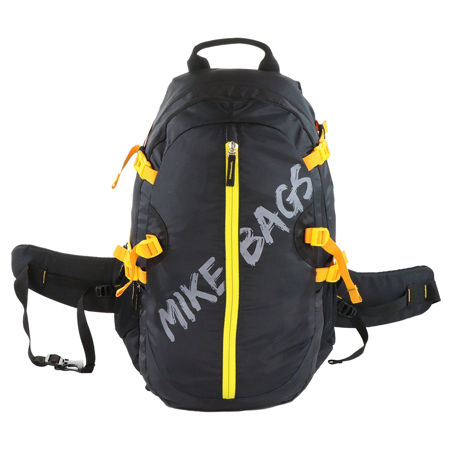 Mike Enticer Trekking unisex Backpack & Dual Tone Gym Bag combo offer Water resistance Backpack (Black, 42L)