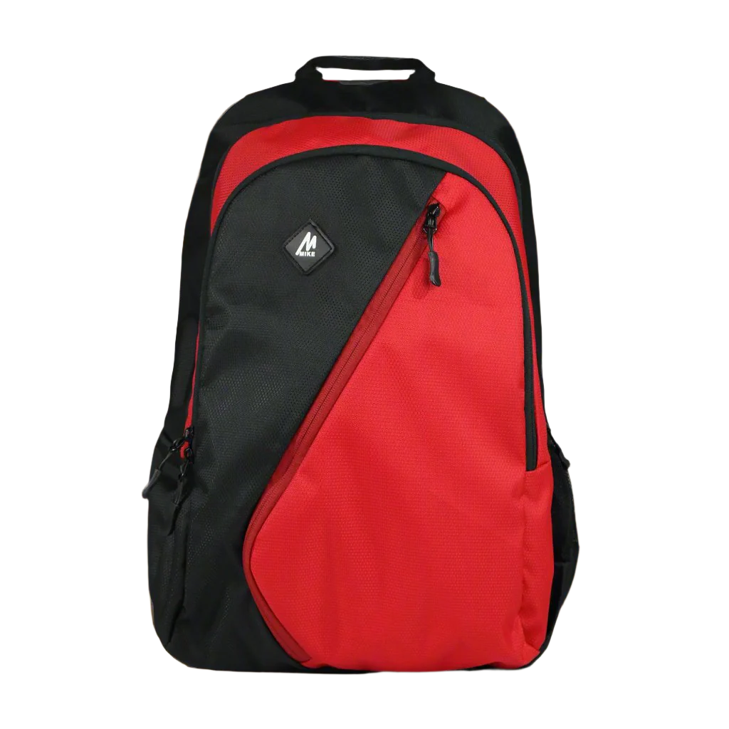 Mike Venus 31L Laptop Backpack - Red & Black