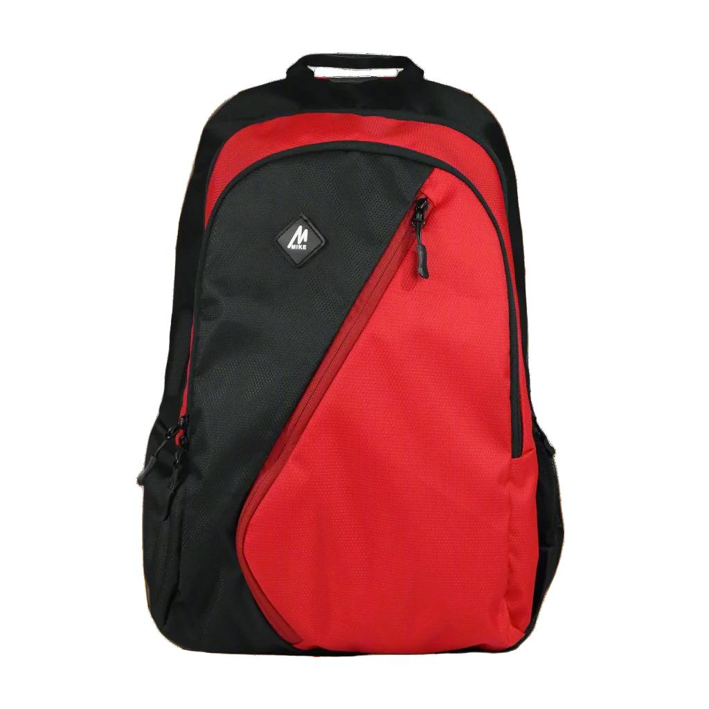 Mike Venus 31L Laptop Backpack - Red & Black