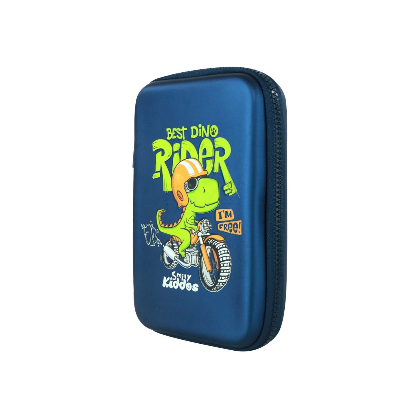 Smily kiddos Single Compartment Rider Dino - Navy Blue