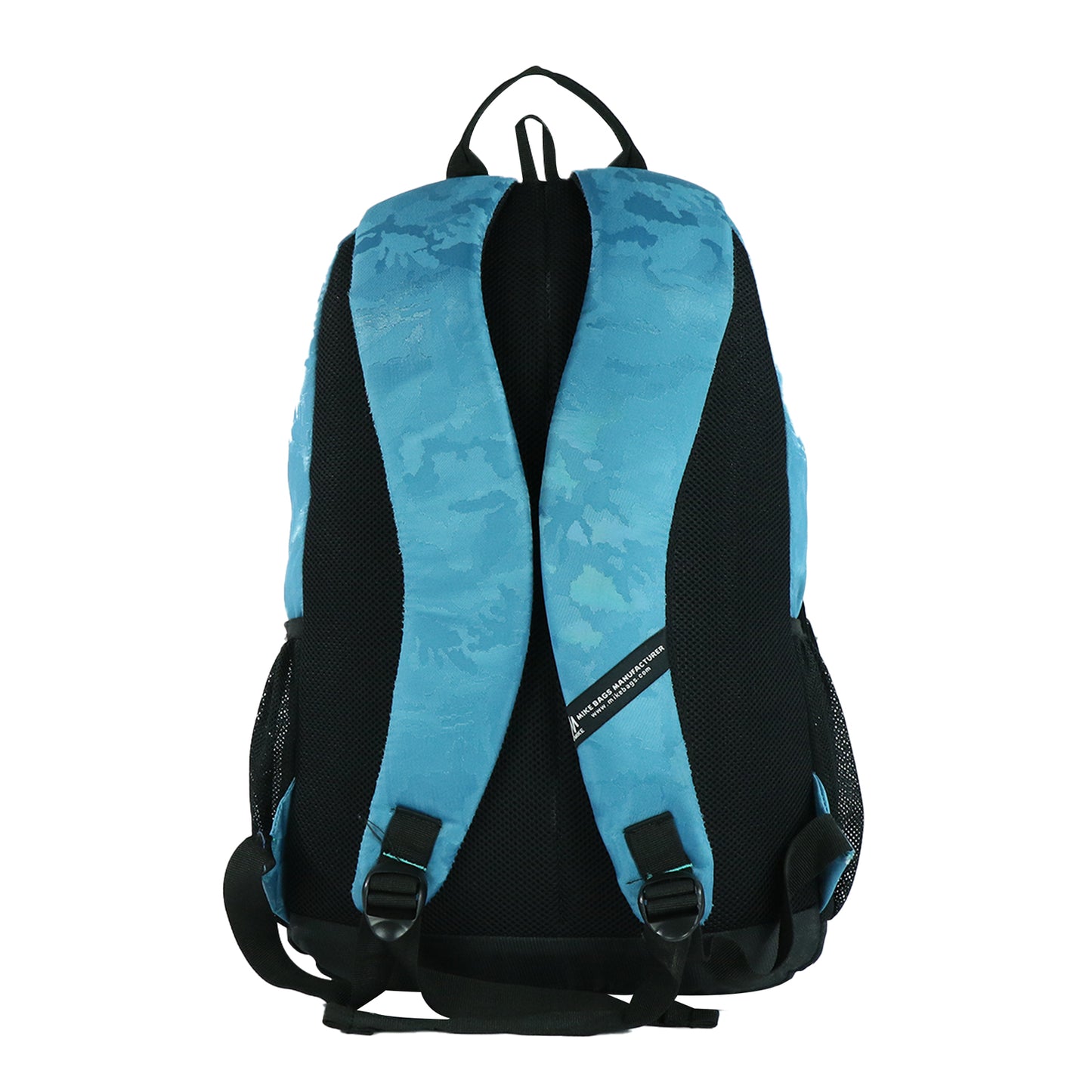 Mike Cosmo Casual Backpack - Camo Blue,Teal Blue